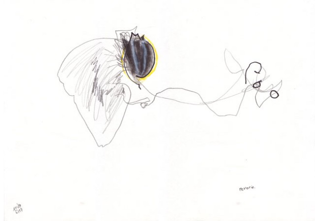 reverie – Kerstin Müller Zeichnung Kunst