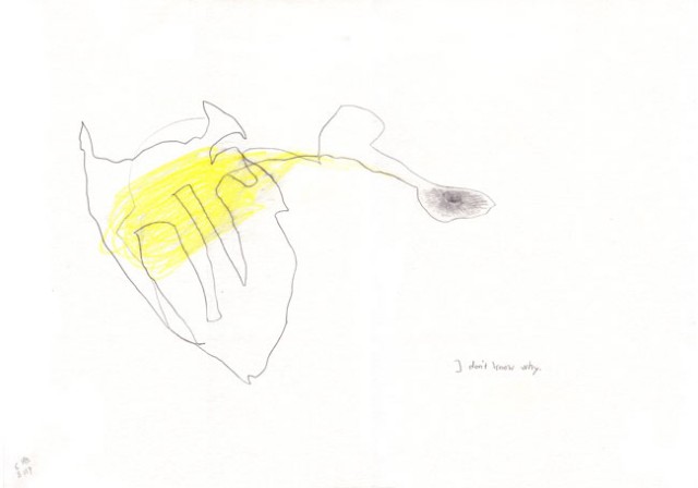 I don't know why – Kerstin Müller Zeichnung