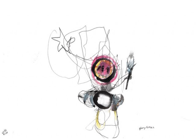 glory times – Kerstin Müller zeichnung Kunst