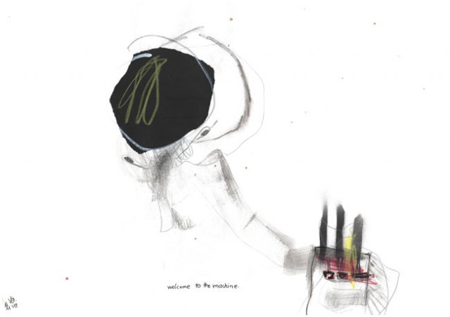 welcome to the machine - Kerstin Müller Zeichenkunst