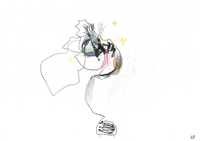 ariel - kerstin müller Zeichnung
