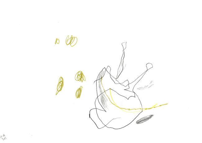 contemplation — Kerstin Mer Zeichnung