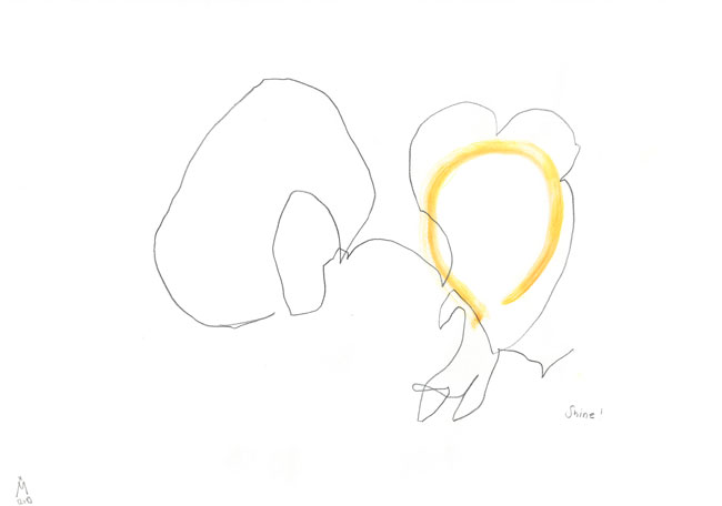 shine – Zeichnung Kerstin Mer
