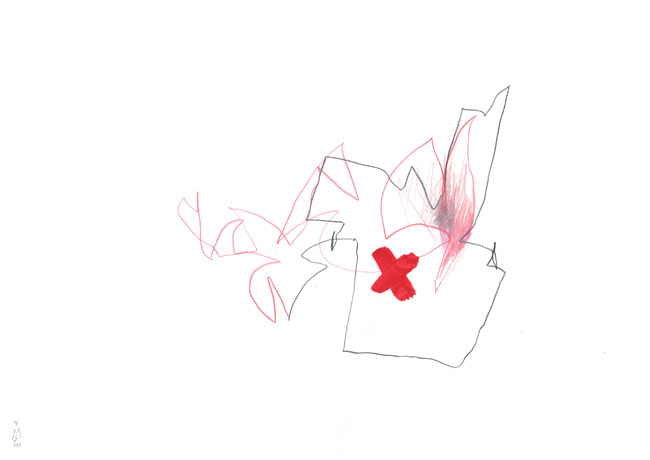 first aid — Kerstin Mer Zeichenkunst