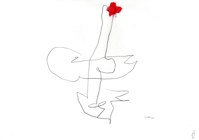 Icarus Kerstin Mer Kunst